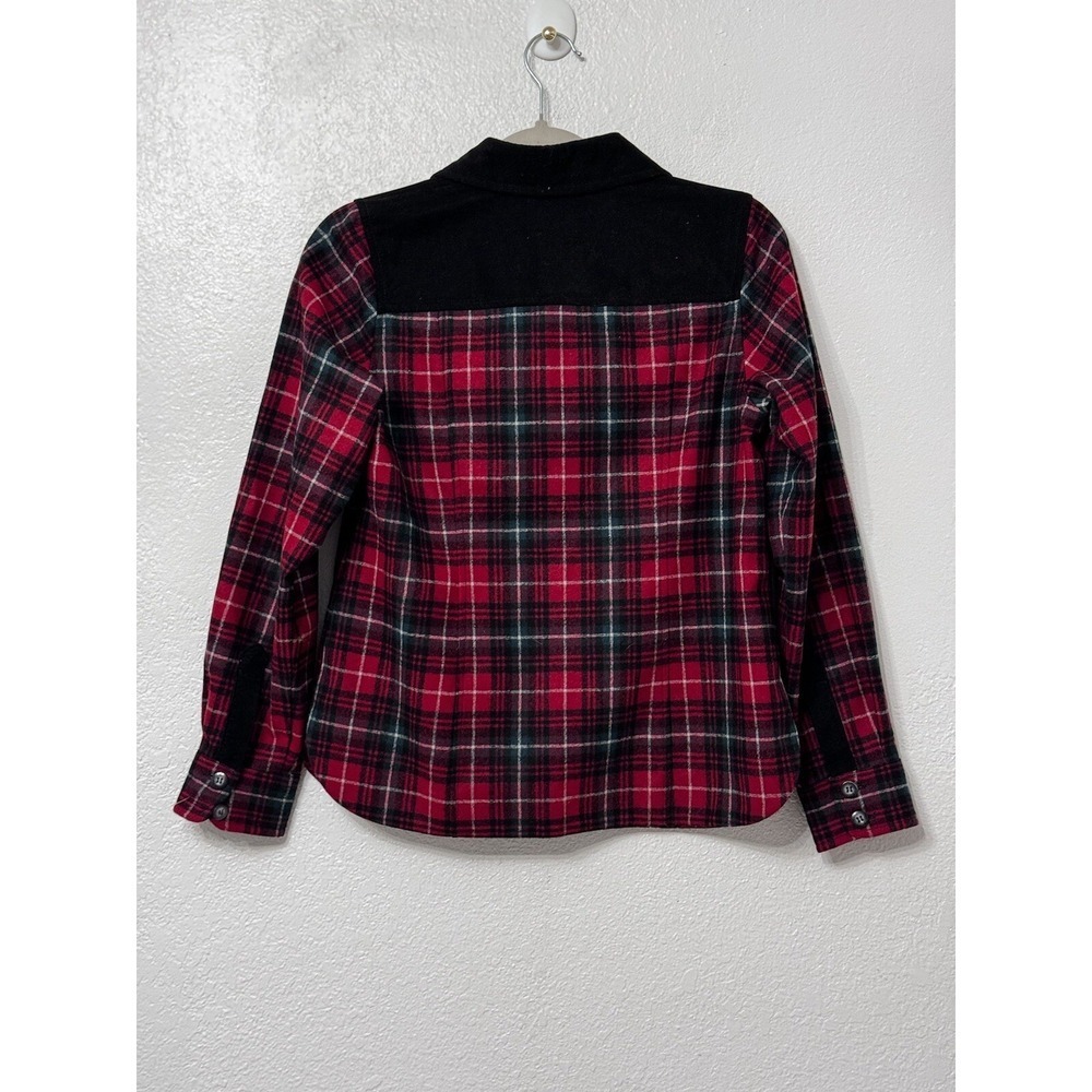 Pendleton Plaid Collar Button Front Long sleeve T… - image 4
